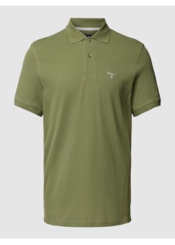 Koszulka polo o kroju slim fit z wyhaftowanym logo ze sklepu Peek&Cloppenburg  w kategorii T-shirty męskie - zdjęcie 169459386