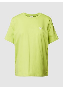 T-shirt z wyhaftowanym motywem model ‘Heart’ ze sklepu Peek&Cloppenburg  w kategorii Bluzki damskie - zdjęcie 169459608