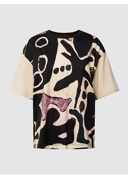 T-shirt z nadrukiem na całej powierzchni model ‘VITERBO’ ze sklepu Peek&Cloppenburg  w kategorii Bluzki damskie - zdjęcie 169460205