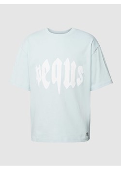 T-shirt o kroju oversized z nadrukiem z logo ze sklepu Peek&Cloppenburg  w kategorii T-shirty męskie - zdjęcie 169460258