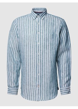 Koszula casualowa o kroju slim fit z wzorem w paski ze sklepu Peek&Cloppenburg  w kategorii Koszule męskie - zdjęcie 169460306