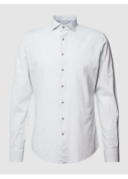 Koszula biznesowa o kroju regular fit z kołnierzykiem typu cutaway ze sklepu Peek&Cloppenburg  w kategorii Koszule męskie - zdjęcie 169460387