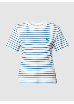 T-shirt z wyhaftowanym motywem model ‘Heart’ ze sklepu Peek&Cloppenburg  w kategorii Bluzki damskie - zdjęcie 169460658