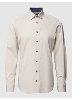 Koszula biznesowa o kroju body fit z kołnierzykiem typu kent model ‘NEW YORK’ ze sklepu Peek&Cloppenburg  w kategorii Koszule męskie - zdjęcie 169460756