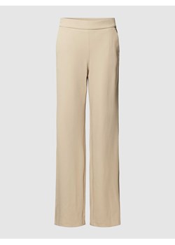 Spodnie materiałowe o rozkloszowanym kroju z lamowanymi kieszeniami model ‘CHIARA’ ze sklepu Peek&Cloppenburg  w kategorii Spodnie damskie - zdjęcie 169460779
