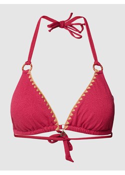 Top bikini z wiązaniem z tyłu model ‘YERO SANTAFE’ ze sklepu Peek&Cloppenburg  w kategorii Stroje kąpielowe - zdjęcie 169460807