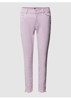 Spodnie o skróconym kroju slim fit model ‘Italy’ ze sklepu Peek&Cloppenburg  w kategorii Spodnie damskie - zdjęcie 169460837