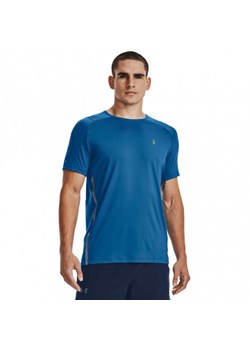 Męska koszulka treningowa UNDER ARMOUR UA Rush 2.0 Vent SS - niebieski ze sklepu Sportstylestory.com w kategorii T-shirty męskie - zdjęcie 169461119