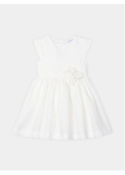 Mayoral Sukienka elegancka 3913 Biały Regular Fit ze sklepu MODIVO w kategorii Sukienki dziewczęce - zdjęcie 169463036