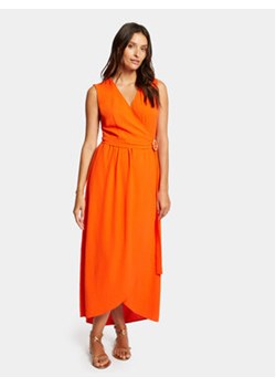 Morgan Sukienka letnia 241-ROAN Pomarańczowy Regular Fit ze sklepu MODIVO w kategorii Sukienki - zdjęcie 169463105