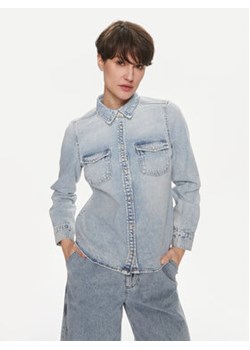 Vero Moda Koszula jeansowa Annalise 10302480 Niebieski Regular Fit ze sklepu MODIVO w kategorii Koszule damskie - zdjęcie 169463255