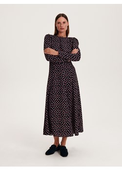 Reserved - Sukienka z wiskozy - wielobarwny ze sklepu Reserved w kategorii Sukienki - zdjęcie 169465117