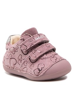 Sneakersy Geox B Tutim G. B B9440B 007NF C8217 Różowy ze sklepu eobuwie.pl w kategorii Buciki niemowlęce - zdjęcie 169465466