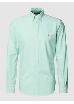 Koszula casualowa o kroju custom fit z kołnierzykiem typu button down ze sklepu Peek&Cloppenburg  w kategorii Koszule męskie - zdjęcie 169466178