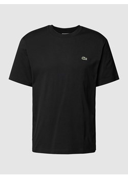 T-shirt z detalem z logo model ‘BASIC ON’ ze sklepu Peek&Cloppenburg  w kategorii T-shirty męskie - zdjęcie 169466557