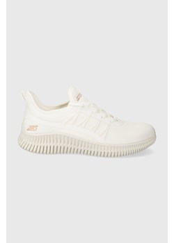 Skechers sneakersy BOBS kolor biały ze sklepu ANSWEAR.com w kategorii Buty sportowe damskie - zdjęcie 169470157