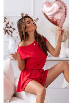 Piżama damska czerwona Dream PK14, Kolor czerwony, Rozmiar L, Ivon ze sklepu Intymna w kategorii Piżamy damskie - zdjęcie 169471526