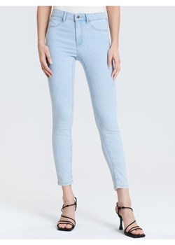 Sinsay - Jeansy skinny mid waist - niebieski ze sklepu Sinsay w kategorii Jeansy damskie - zdjęcie 169483726