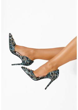 Wielokolorowy szpilki Francesca ze sklepu Zapatos w kategorii Czółenka - zdjęcie 169484008