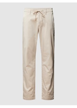 Spodnie o kroju regular fit z tunelem model ‘INGOLF’ ze sklepu Peek&Cloppenburg  w kategorii Spodnie męskie - zdjęcie 169484216