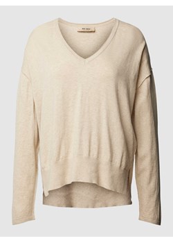 Sweter z dzianiny o kroju oversized z dekoltem w serek model ‘TANI’ ze sklepu Peek&Cloppenburg  w kategorii Swetry damskie - zdjęcie 169484377