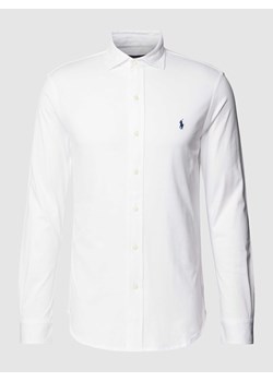 Koszula w jednolitym kolorze z kołnierzykiem typu kent i listwą guzikową ze sklepu Peek&Cloppenburg  w kategorii Koszule męskie - zdjęcie 169484498
