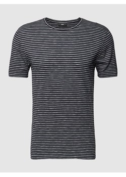 T-shirt ze wzorem w paski model ‘Joni’ ze sklepu Peek&Cloppenburg  w kategorii T-shirty męskie - zdjęcie 169484609