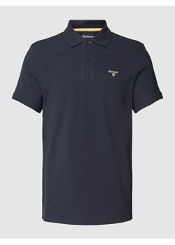 Koszulka polo o kroju slim fit z wyhaftowanym logo ze sklepu Peek&Cloppenburg  w kategorii T-shirty męskie - zdjęcie 169484699
