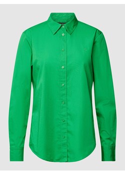 Bluzka koszulowa w jednolitym kolorze model ‘JAMELKO’ ze sklepu Peek&Cloppenburg  w kategorii Koszule damskie - zdjęcie 169484908