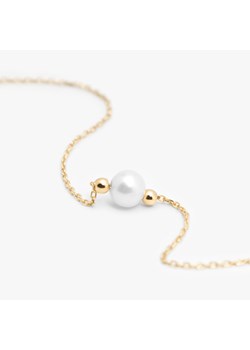 bransoletka z perłą i kuleczkami, złota ze sklepu ANIA KRUK w kategorii Bransoletki - zdjęcie 169488825