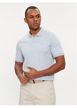 Calvin Klein Polo Smooth K10K111657 Niebieski Slim Fit ze sklepu MODIVO w kategorii T-shirty męskie - zdjęcie 169491468