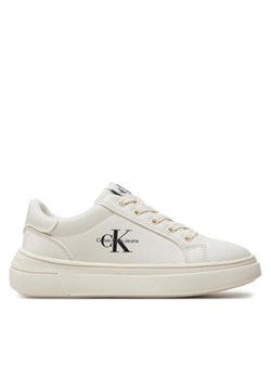 Calvin Klein Jeans Sneakersy V3X9-80876-1355 M Écru ze sklepu MODIVO w kategorii Trampki dziecięce - zdjęcie 169493848