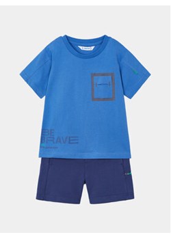 Mayoral Komplet t-shirt i spodenki 3601 Niebieski Regular Fit ze sklepu MODIVO w kategorii Komplety chłopięce - zdjęcie 169493997