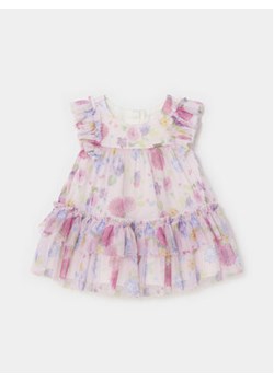 Mayoral Sukienka elegancka 1818 Kolorowy Regular Fit ze sklepu MODIVO w kategorii Sukienki niemowlęce - zdjęcie 169494197