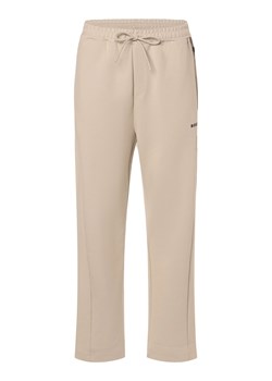 BOSS Green Męskie spodnie dresowe - Hadim Mężczyźni Bawełna beżowy jednolity ze sklepu vangraaf w kategorii Spodnie męskie - zdjęcie 169495236