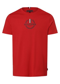 Tommy Hilfiger Koszulka męska Mężczyźni Bawełna czerwony nadruk ze sklepu vangraaf w kategorii T-shirty męskie - zdjęcie 169495239