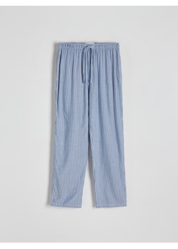 Reserved - Spodnie piżamowe z wiskozy - jasnoniebieski ze sklepu Reserved w kategorii Piżamy męskie - zdjęcie 169495456