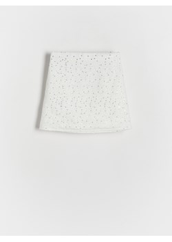 Reserved - Spódnica ze zdobieniem - złamana biel ze sklepu Reserved w kategorii Spódnice dziewczęce - zdjęcie 169496109