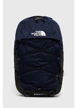 The North Face plecak kolor granatowy duży wzorzysty ze sklepu PRM w kategorii Plecaki - zdjęcie 169499377