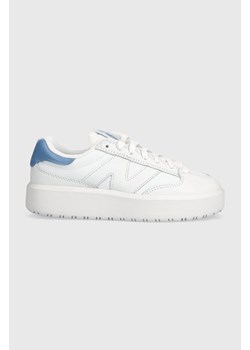 New Balance sneakersy skórzane CT302CLD CT302CLD kolor biały ze sklepu PRM w kategorii Buty sportowe damskie - zdjęcie 169499446