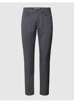 Spodnie materiałowe o kroju tapered fit z 5 kieszeniami model ‘Lyon’ ze sklepu Peek&Cloppenburg  w kategorii Spodnie męskie - zdjęcie 169499657