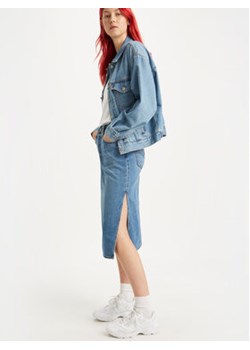 Levi's® Spódnica jeansowa A47110000 Niebieski Regular Fit ze sklepu MODIVO w kategorii Spódnice - zdjęcie 169500908
