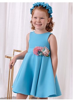 Abel & Lula Sukienka elegancka 5062 Niebieski Regular Fit ze sklepu MODIVO w kategorii Sukienki dziewczęce - zdjęcie 169501007