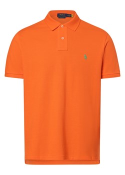 Polo Ralph Lauren Męska koszulka polo Mężczyźni Bawełna pomarańczowy jednolity ze sklepu vangraaf w kategorii T-shirty męskie - zdjęcie 169503818