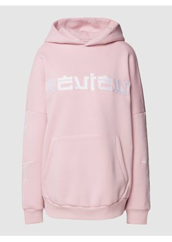 Bluza z kapturem o kroju oversized z wyhaftowanym logo ze sklepu Peek&Cloppenburg  w kategorii Bluzy damskie - zdjęcie 169505277