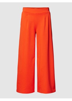 Spodnie materiałowe o rozkloszowanym kroju z zakładkami w pasie model ‘Kate’ ze sklepu Peek&Cloppenburg  w kategorii Spodnie damskie - zdjęcie 169505518