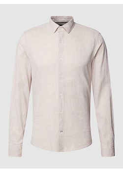 Koszula biznesowa o kroju slim fit z kołnierzykiem typu kent ze sklepu Peek&Cloppenburg  w kategorii Koszule męskie - zdjęcie 169505525