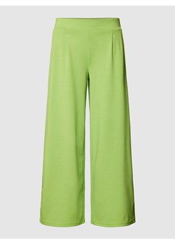 Spodnie materiałowe o rozkloszowanym kroju z zakładkami w pasie model ‘Kate’ ze sklepu Peek&Cloppenburg  w kategorii Spodnie damskie - zdjęcie 169505778