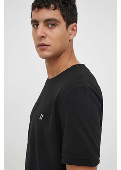 Les Deux t-shirt bawełniany kolor czarny gładki ze sklepu ANSWEAR.com w kategorii T-shirty męskie - zdjęcie 169509357