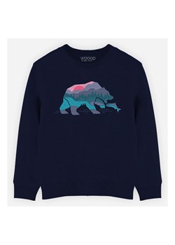 WOOOP Bluza &quot;Bear Country&quot; w kolorze granatowym ze sklepu Limango Polska w kategorii Bluzy chłopięce - zdjęcie 169513546